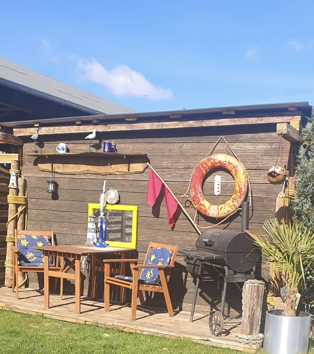 Freistehendes Häuschen Lütt Hus